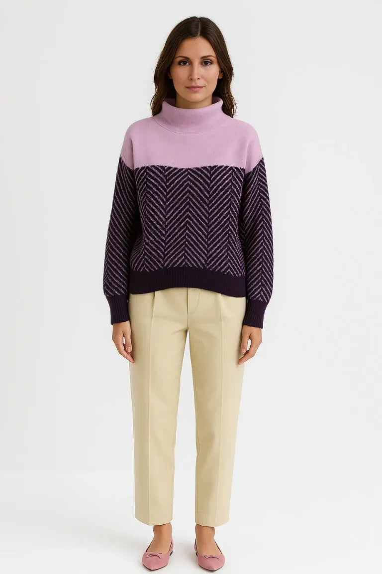 THE MARLOWE CHEVRON | KNIT