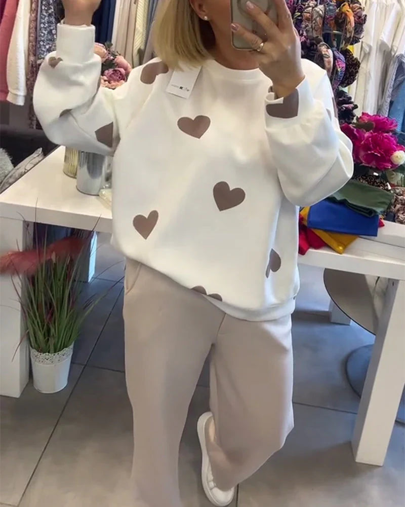 Isla Hearts Sweater